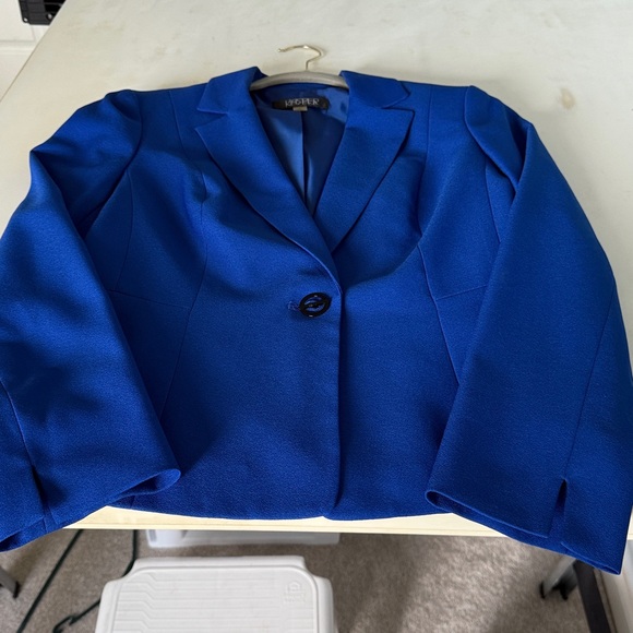 Kasper Women's Vibrant Royal Blue Suit Jacket SZ6. - Picture 10 of 15